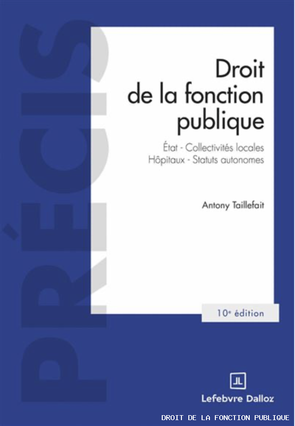 Droit de la fonction publique